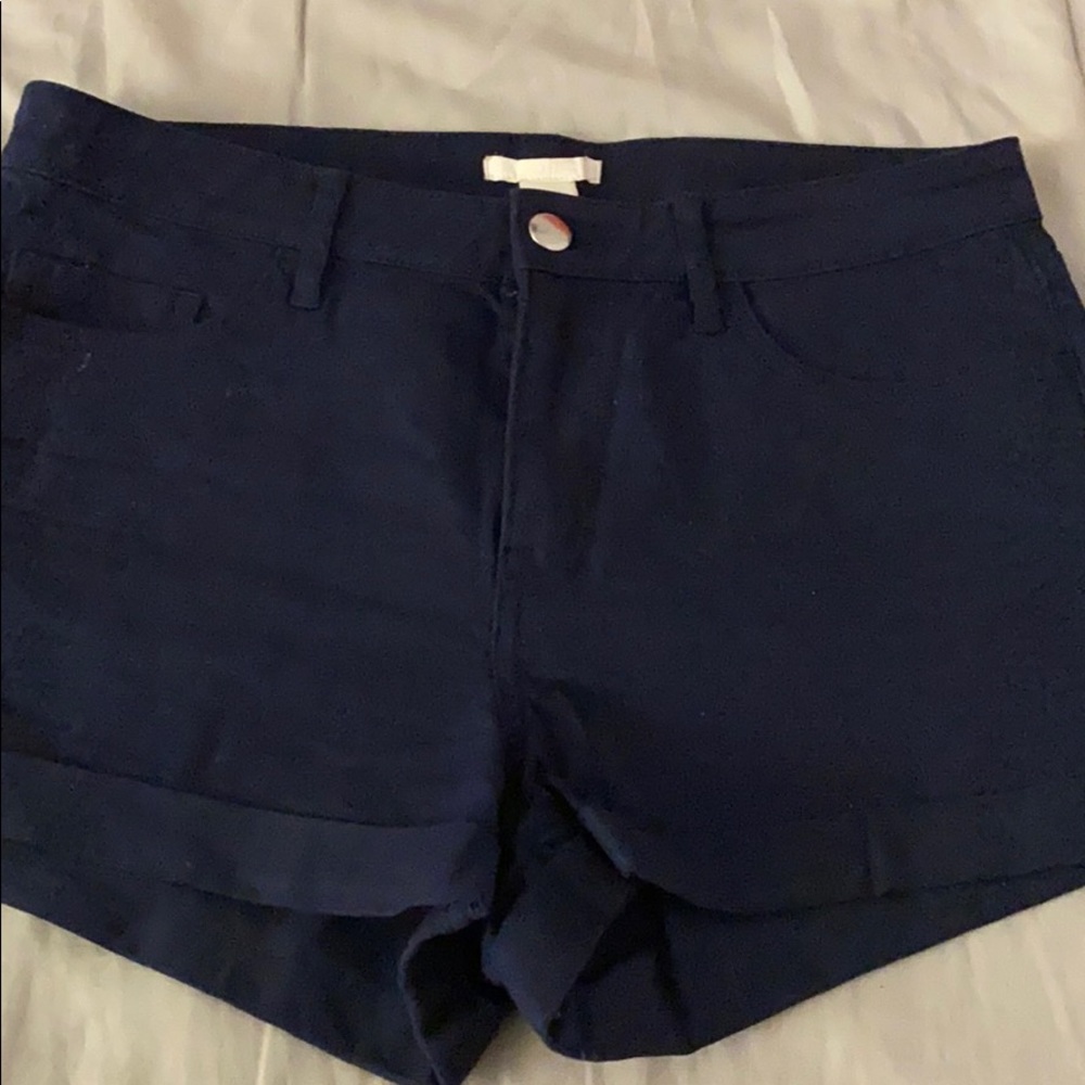 Navy shorts